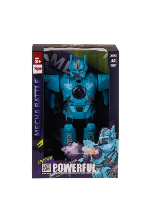 DF-6052 Işıklı ve Müzikli Buhar atan Robot -Vardem Oyuncak