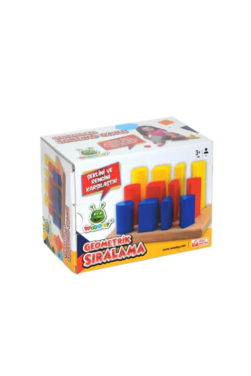 075KR WOODOY GEOMETRİK ŞEKİLLİ SIRALAMA