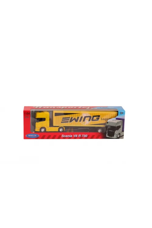 68021SS-F-GW WELLY 1 64 SCANIA R730 TRAILER 48