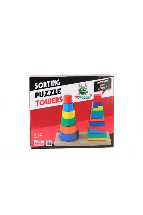 KR055 WOODOY 2Lİ ÇEŞİT KENAR KULELER 24