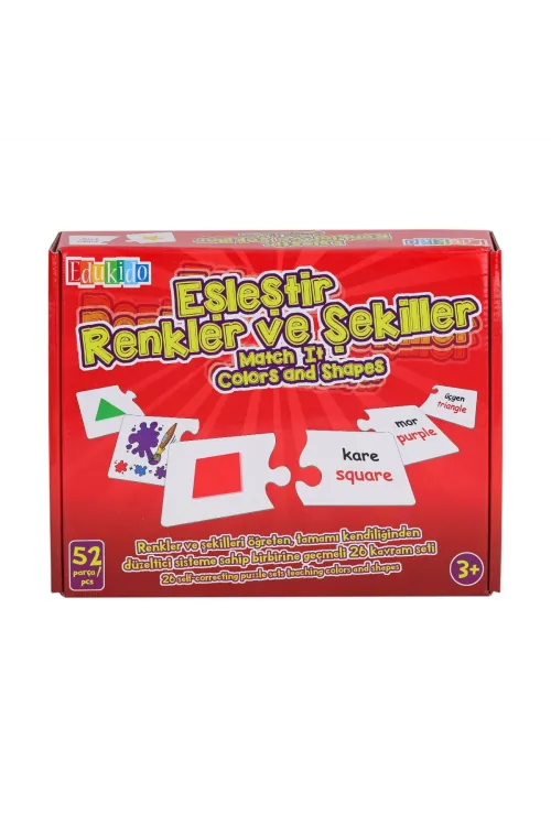 1001-CS Eşleştir Renkler ve Şekiller