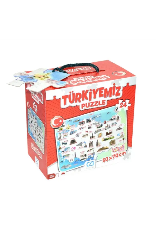 CA.5079 TÜRKİYEMİZ YER PUZZLE