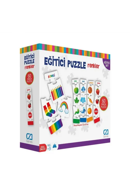 CA.5029 EĞİTİCİ PUZZLE RENKLER