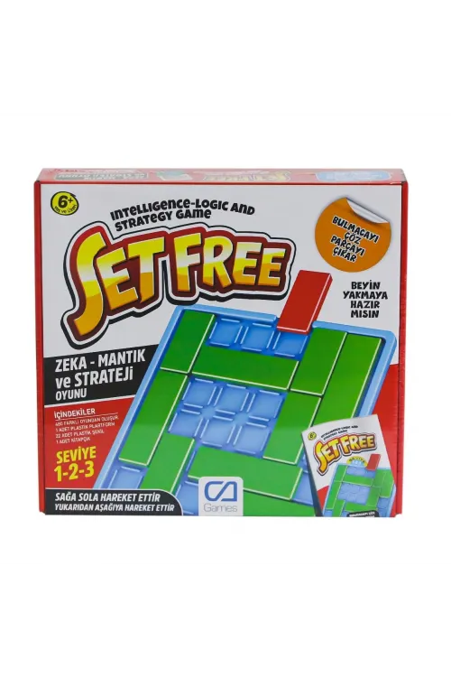 620 CAPLS-5264 Setfree Zeka, Mantık ve Strateji Oyunu -CaGames