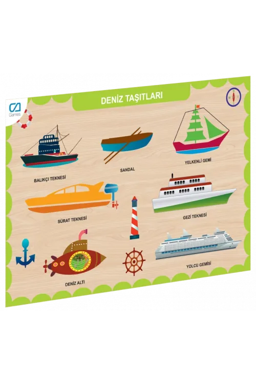 CAAHS-3201 CAMES AHŞAP DENİZ TAŞITLARI BUL-TAK