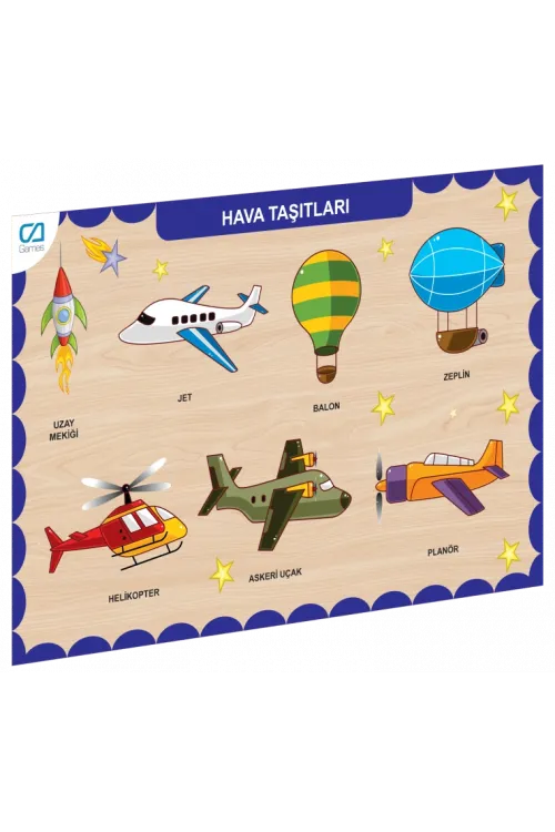 CAAHS-3202 CA GAMES AHŞAP HAVA TAŞITLARI BUL-TAK