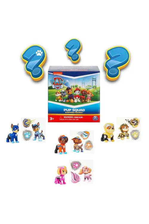 1060041 SUN-SPM-FİGÜR PAW PATROL SÜPER FİLM PUP SQUAD FİGÜRLERİ SÜRPRİZ PAKET 36