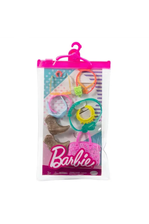 GWD98 Barbienin Moda Aksesuarları Paketleri / Asorti Seçilemez.