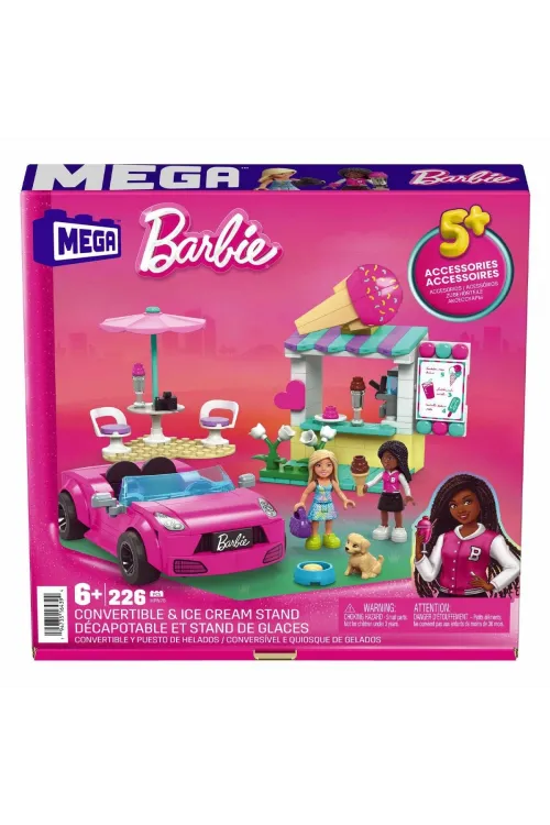 HPN78 MEGA Barbie® Dondurma Standı 226 parça +6 yaş