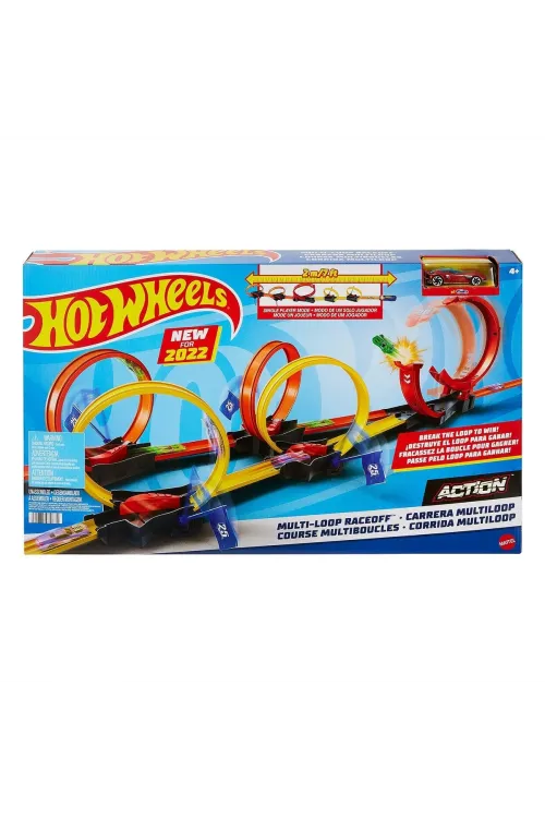 HDR83 Hot Wheels Çok Çemberli Yarış Seti