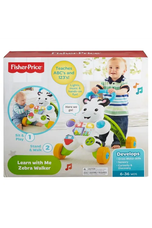 DLD80 Fisher-Price® Melodili Zebra Yürüteç