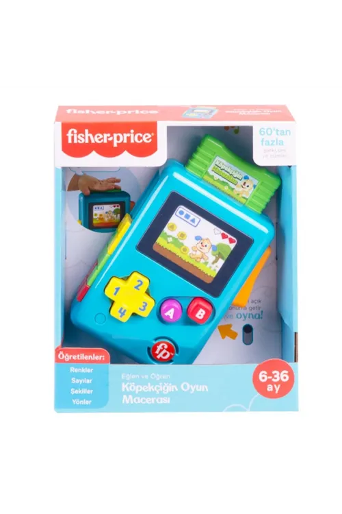 HBC91 Fisher-Price® Eğlen ve Öğren Köpekçiğin Oyun Macerası, Türkçe / +6 ay