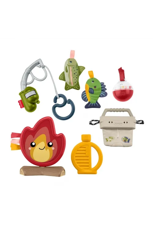 JLY84 Fisher-Price Eğlen ve Öğren Kamp Macerası Seti