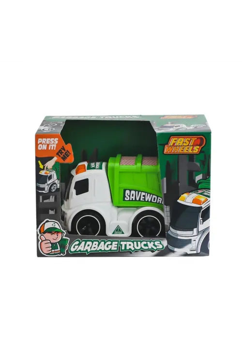 ER-244 Fast Wheels Çöp Kamyonu -Erdem Oyuncak
