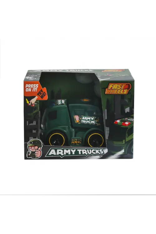 ER-246 Fast Wheels Asker Kamyonu -Erdem Oyuncak