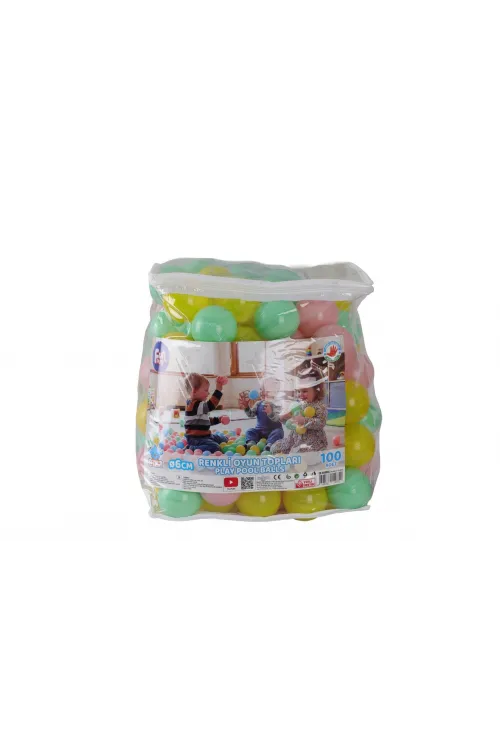 ER-6100BAG FUN PLAY SOFT RENK HAVUZ TOPLARI PVC ÇANTALI