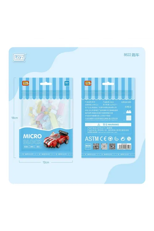LZ8622 LOZ Blok Oyuncak Mini Poşet -Vagonlife