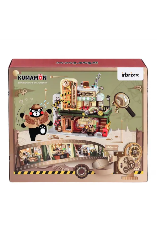 P880035 PANLOS Brick - Kumamon Dekektiflik Ofisi 1286 Parça Yapım Seti