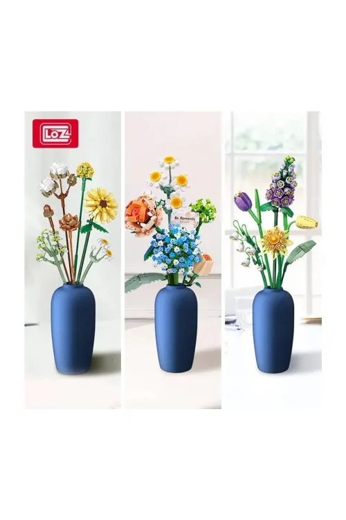 LZ1670 LOZ Eternal Flowers Serisi - Kar Sonrası İlk Güneş 646 Parça Yapım Seti