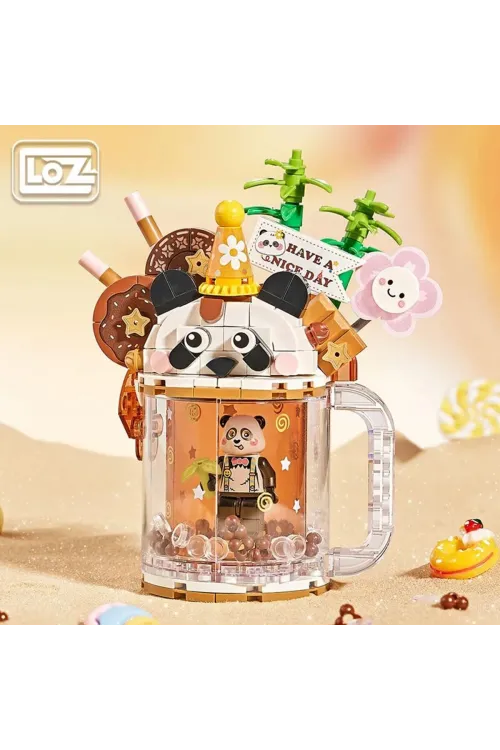 LZ-4206 LOZ PANDA AYI DONDURMA KUPASI 297 PARÇA BLOCK OYUNCAK