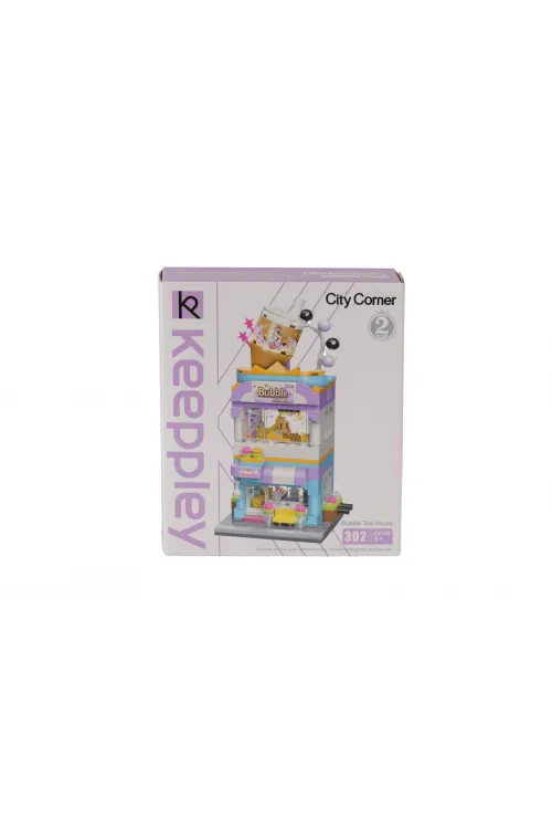 KP0108 KEEPPLEY BUBBLE TEA KAFE 302 PARÇA BLOCK OYUNCAK