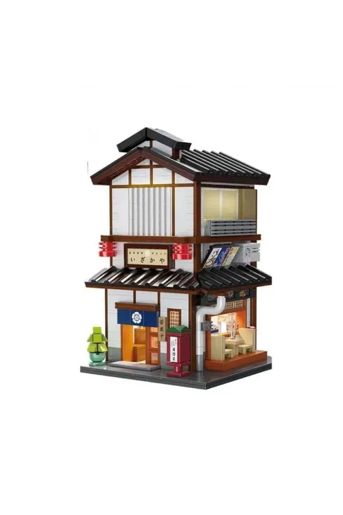 C66019W CADA JAPON SOKAK MANZARASI 1195 PARÇA BLOCK OYUNCAK