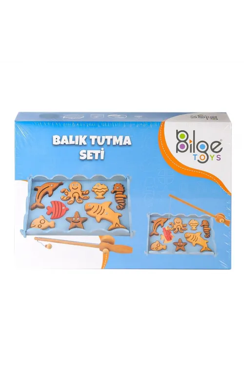 BLG-104 Ahşap Balık Tutma Oyunu