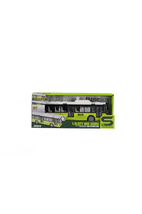 JS120AB BÜYÜK PİLLİ IŞIKLI SESLİ PİLLİ OTOBÜS