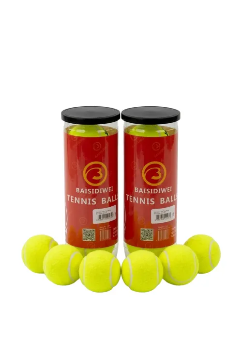 6’lı Tenis Topu Seti Antrenman Ve Günlük Kullanım İçin Uygun