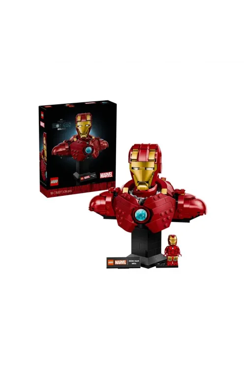 76327 Lego Marvel Iron Man MK4 Büstü 436 parça +18 yaş