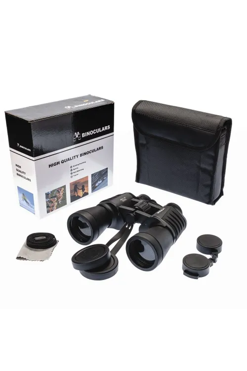 7X50 – Geniş Ön Mercekli Profesyonel El Dürbünü – 1000M/56M – Siyah V2