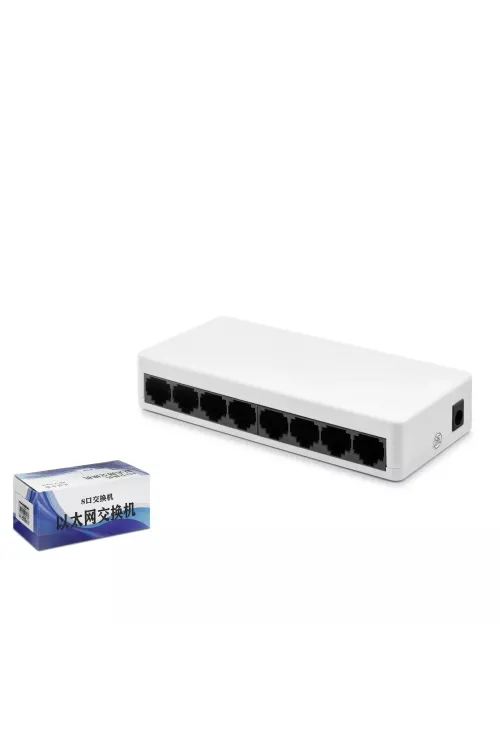 8 Port Gigabit Ethernet Switch 10/100/1000 MBPS HDX1341