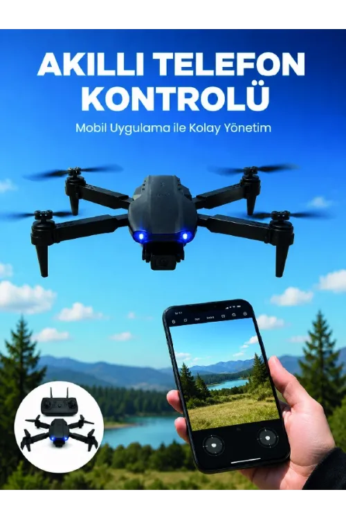 99 Pro Akıllı Kamera Drone Katlanabilir Gövde 4k Hd Kamera Ve App Kontrolü