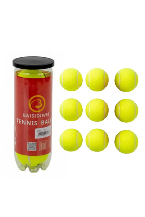 9’lu Tenis Topu Seti Profesyonel Ve Amatör Kullanım İçin İdeal