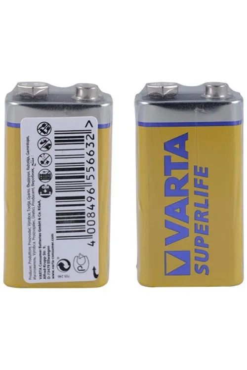 9V Çinko Karbon Super Lıfe (tekli Shrink)