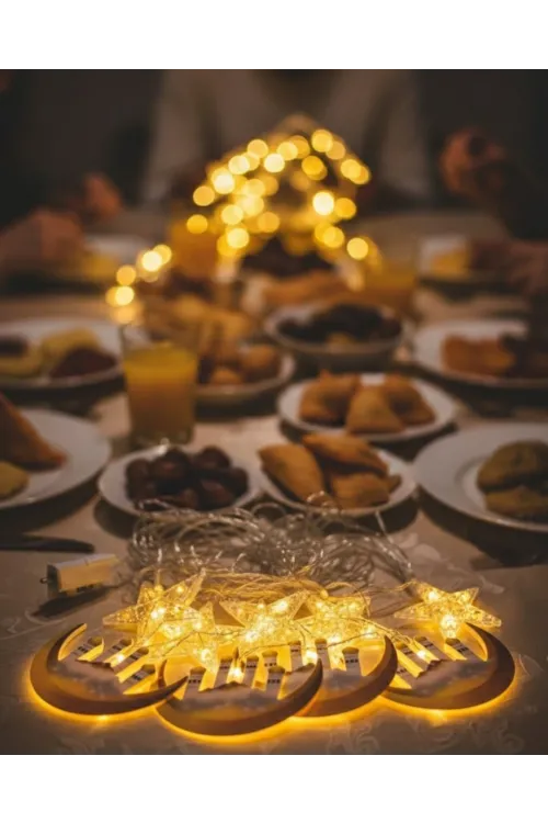 A++ Tasarruflu Ramazan Süs Işığı Pencere Perde Balkon Uyumlu