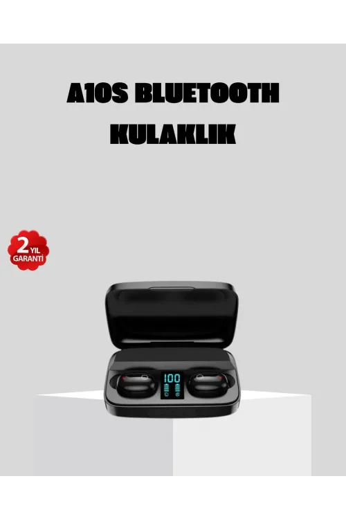 A10s Kablosuz Bluetooth Kulaklık – 1800mah Powerbank, Otomatik Eşleşme, İos/android Uyumlu