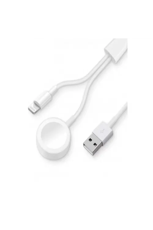 Ac08 2in1 Kablosuz Şarj Apple Watch 1/2/3/4/5/6/7/8/se