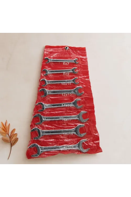 Açık Uçlu Anahtar Takımı 6-22 mm (8 Parça)