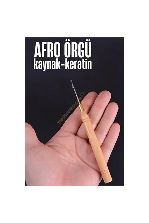 Afro Örgü İğnesi Saç Kaynak Keratin Tığı 721419