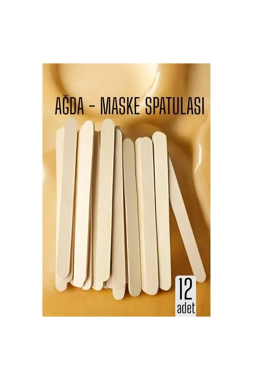 Ağda Spatulası Küçük Boy 12 ADET 714994