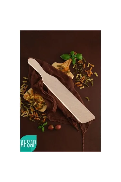 Ahşap Bisleç Çevirgeç Doğal Gürgen Ağacı 720582