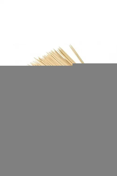 Ahşap Çöp Şiş Çubuğu 25 Cm - 50 Adet