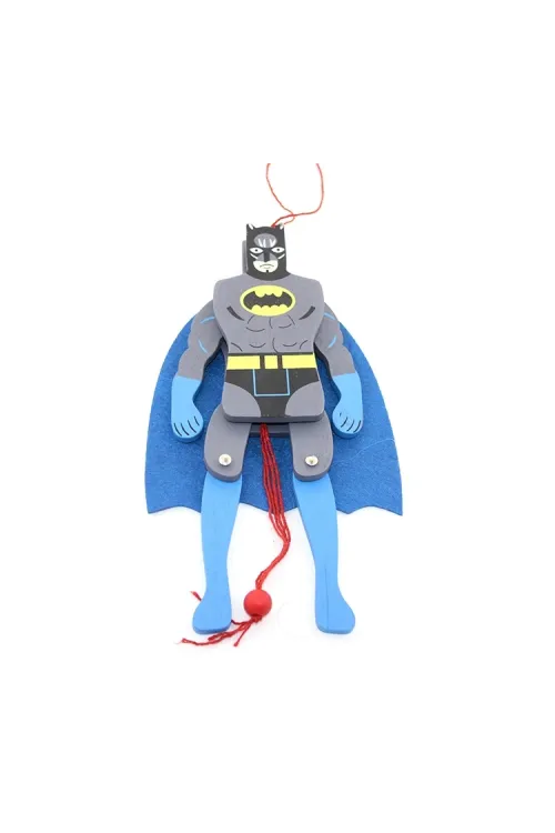 Ahşap Salanan Batman Figürü IEG1193