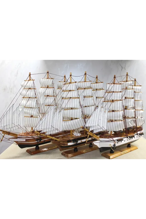 Ahşap Yelken Gemi (1 Adet) Seçenek 3