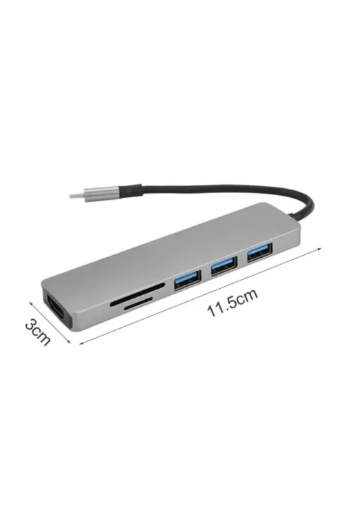 Airsky Hc74C 6 İn 1 Hdmı Çevirici