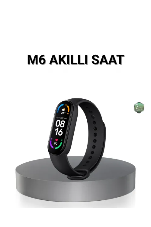 Akıllı Bileklik – Kalp Atış, Uyku Ve Adım Takibi, Ip67 Su Geçirmez