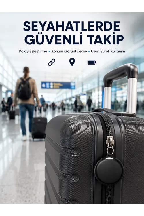 Akıllı Bluetooth Takip Cihazı Airtag İos Ve Android Uyumlu