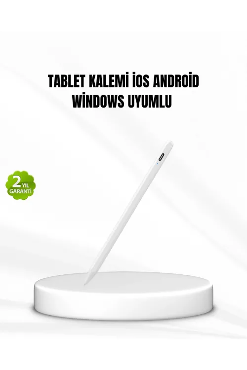 Akıllı Dokunmatik Kalem – Type-c Şarjlı, Manyetik, Apple Pencil Alternatifi Stylus Pen