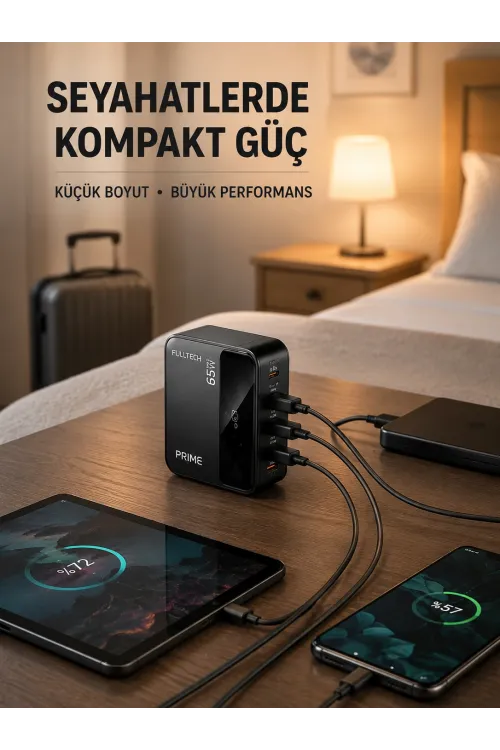 Akıllı Güç Dağılımlı 4 Girişli Şarj İstasyonu